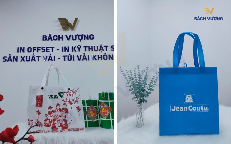 In túi vải không dệt có quai xách