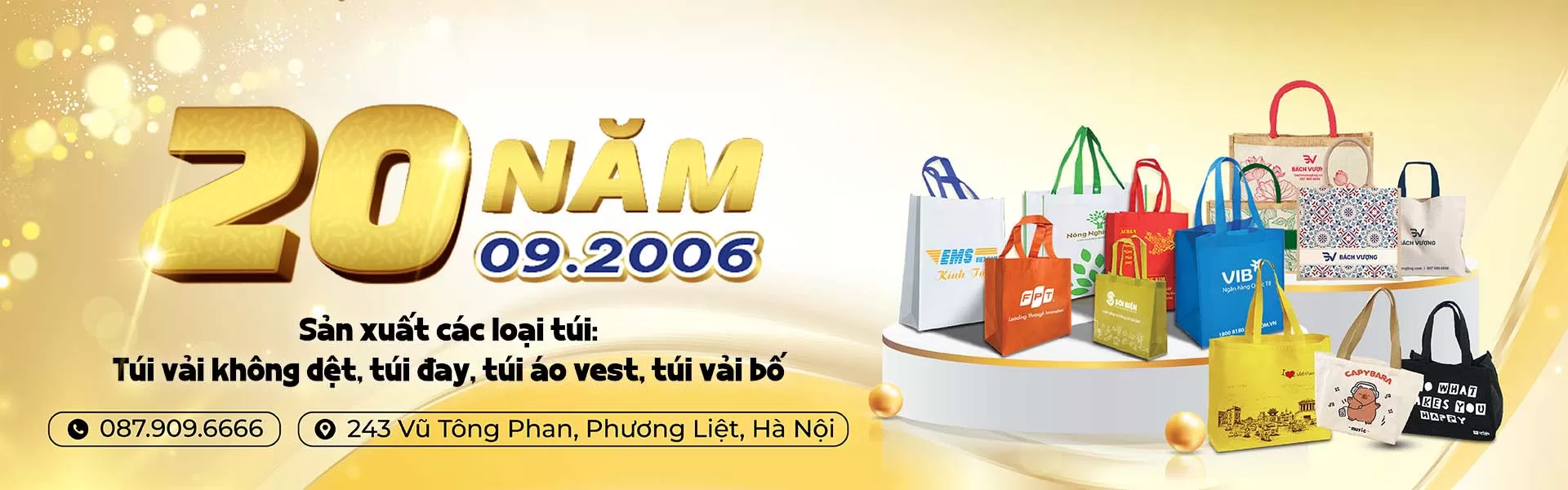 Túi vải bảo vệ môi trường